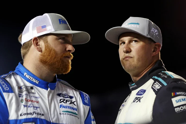 Chris Buescher comparison to Ryan Preece performance