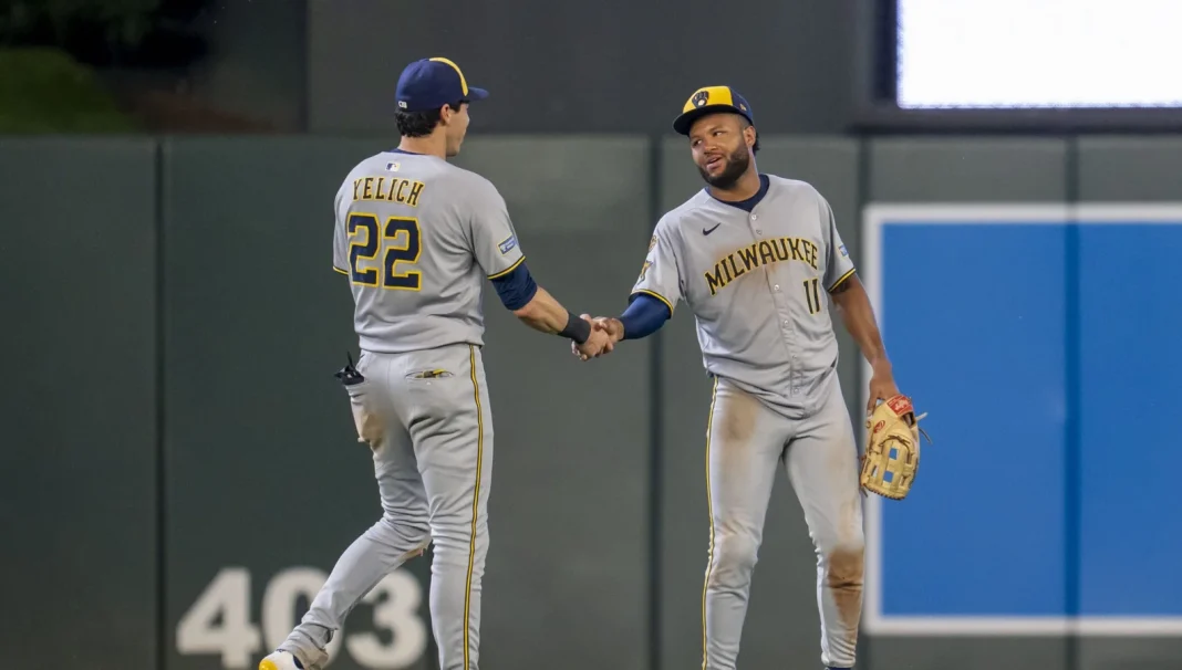 Christian Yelich MLB record 8 RBIs game Christian Yelich MLB record 8 RBIs game