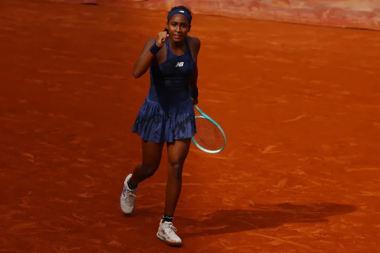 Coco Gauff French Open all-American showdown