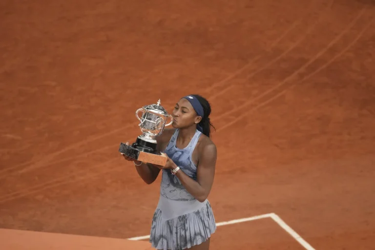 Coco Gauff French Open victory and career parallels