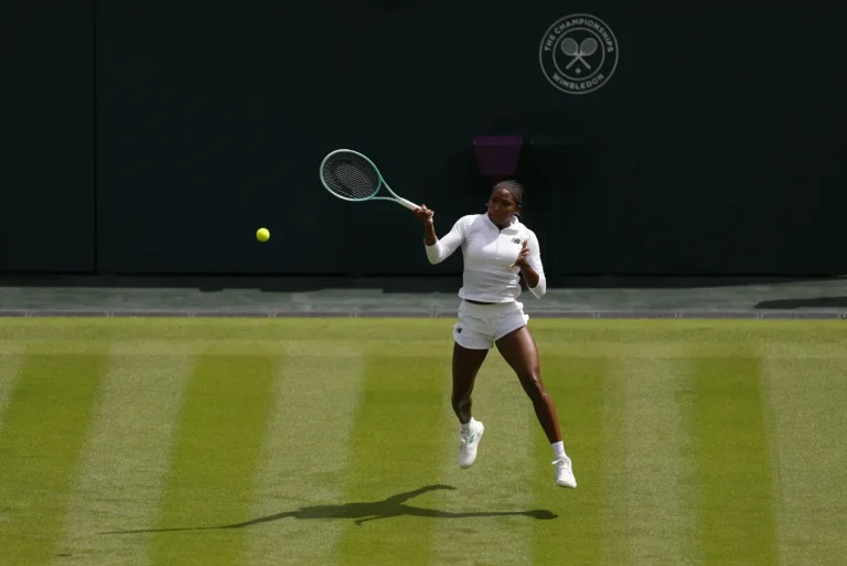 Coco Gauff Wimbledon Grand Slam clashes