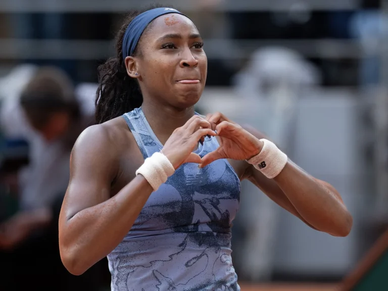 Coco Gauff jokes about sibling rivalry after win