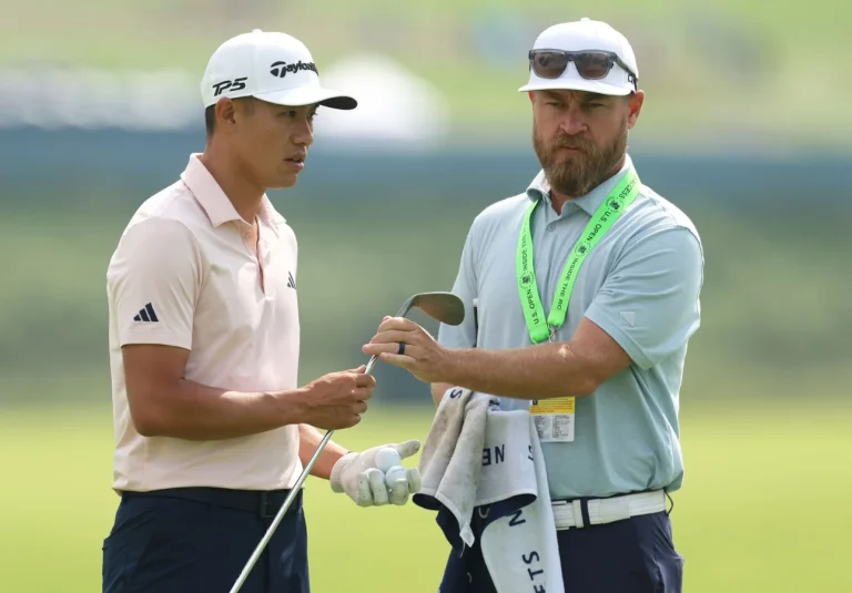 Collin Morikawa caddie change