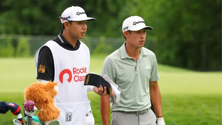 Collin Morikawa caddie change