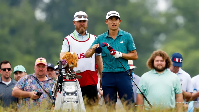 Collin Morikawa caddie change