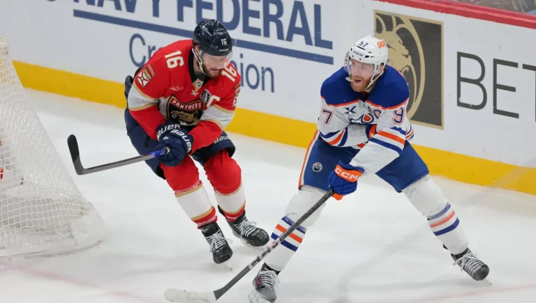 Connor McDavid’s Stanley Cup antics spark outrage as Oilers-Panthers clash turns chaotic in Game 3 showdown Connor McDavid’s Stanley Cup antics spark outrage as Oilers-Panthers clash turns chaotic in Game 3 showdown