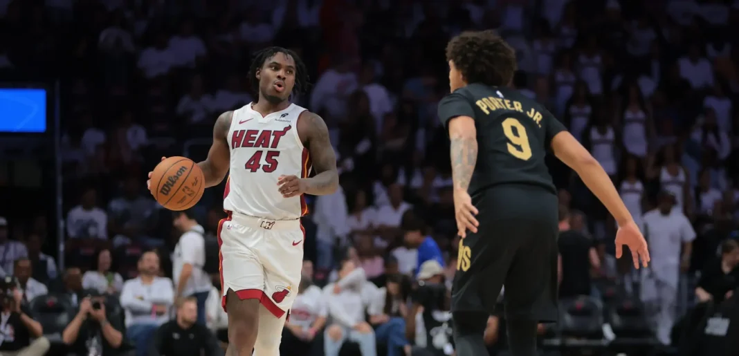 Davion Mitchell fitting in Miami Heat rotation Davion Mitchell fitting in Miami Heat rotation