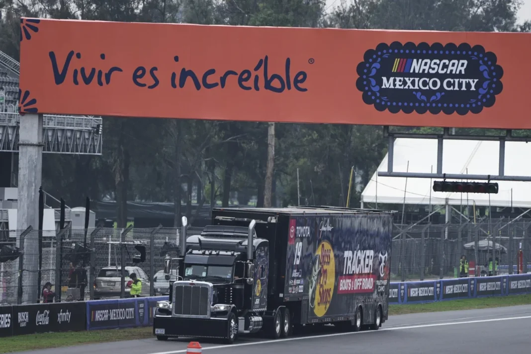 Denny Hamlin NASCAR driver penalty warning