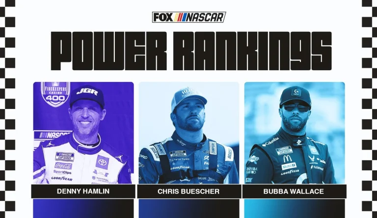 Denny Hamlin fall in NASCAR standings