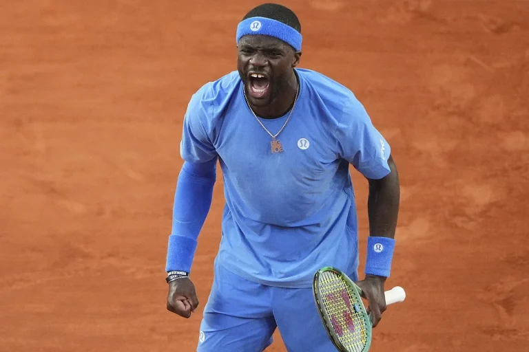 Frances Tiafoe French Open quarterfinal loss