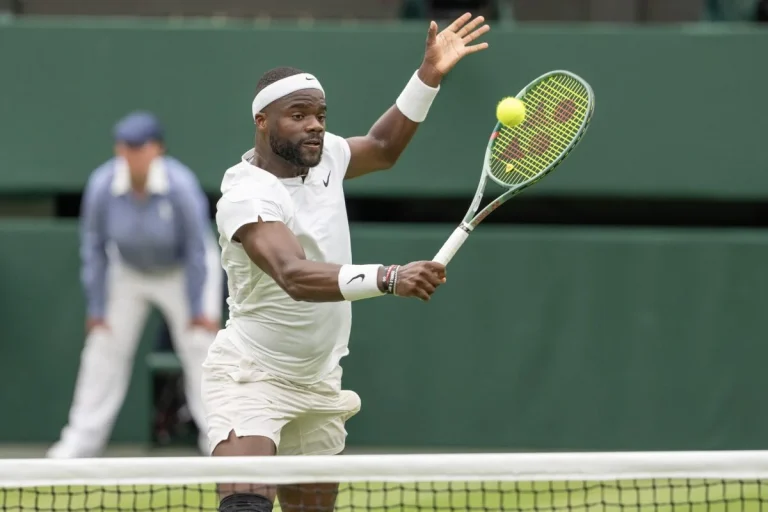 Frances Tiafoe Wimbledon 2025 match