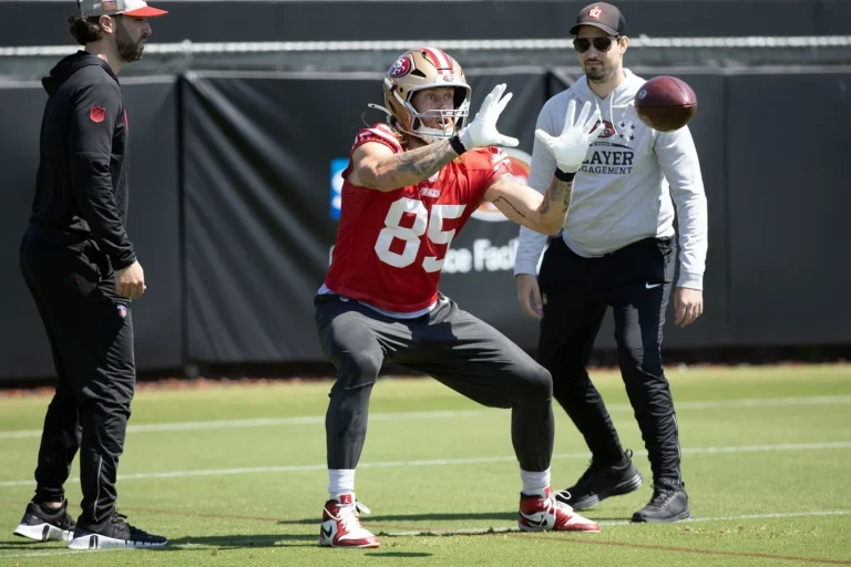 George Kittle Urges Tight End Market Revolution, Predicts Brock Bowers Will Break $20M Contract Ceiling