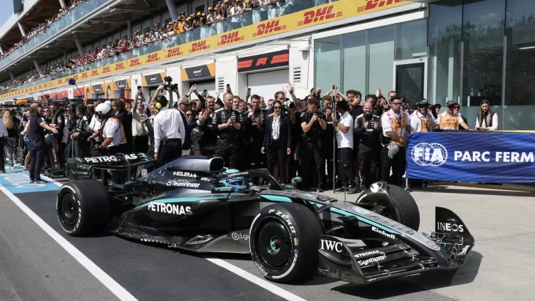 George Russell F1 driving standards