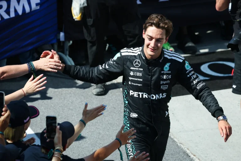 George Russell F1 title contender 2025