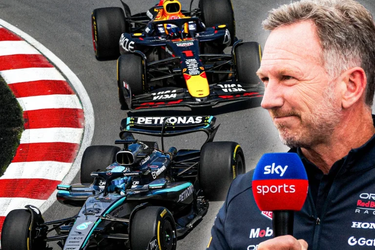 George Russell Red Bull Christian Horner controversy