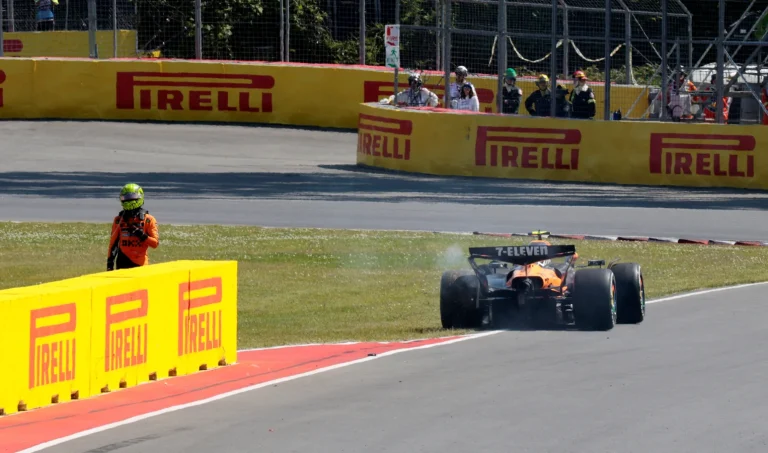 George Russell reacts to Red Bull protest chaos