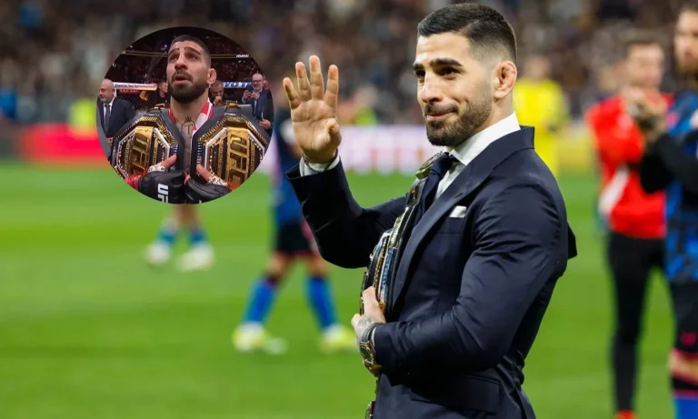 Ilia Topuria Santiago Bernabeu fight