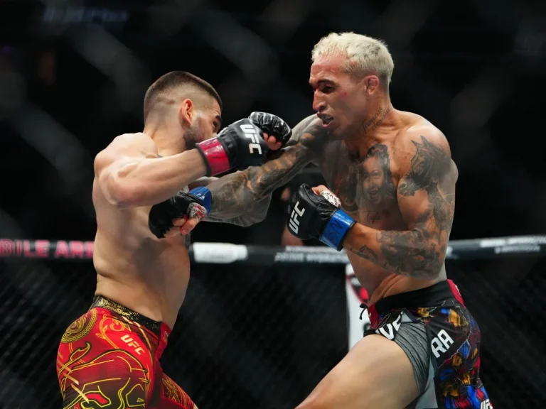 Ilia Topuria UFC 317 knockout