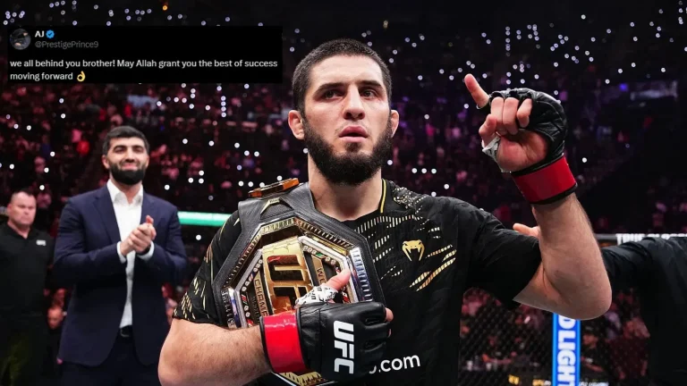 Islam Makhachev welterweight move