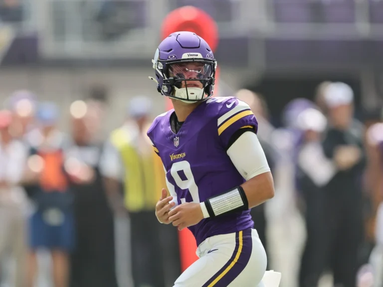 J.J. McCarthy Minnesota Vikings offensive leader