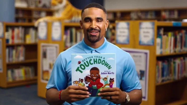 Jalen Hurts children's book release