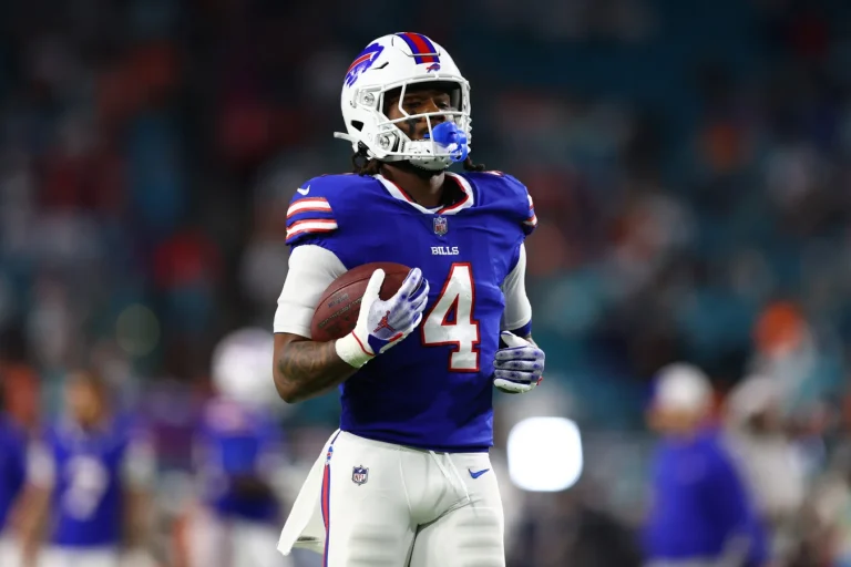 James Cook Buffalo Bills Hard Knocks contract drama
