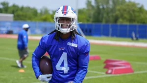 Bills’ James Cook Shows Commitment by Attending Minicamp Amid Contract Talks, Tua Senses Culture Shift