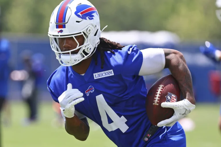 James Cook contract extension update Buffalo Bills