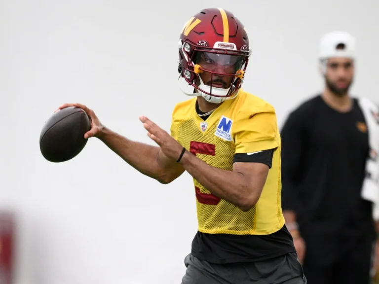 Jayden Daniels Commanders NFL quarterback development