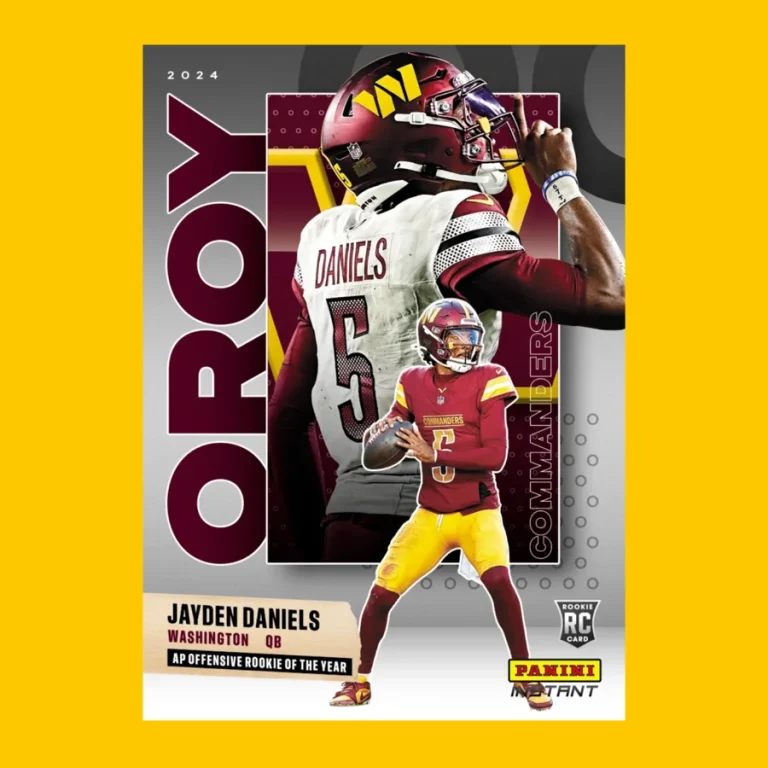 Jayden Daniels Offensive Rookie of Year