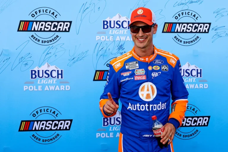 Joey Logano Quaker State 400 Pole