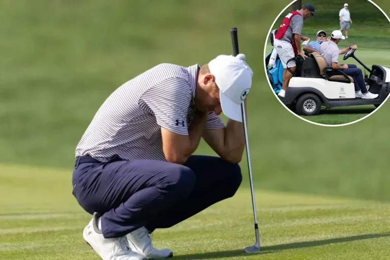Jordan Spieth Rocket Classic injury