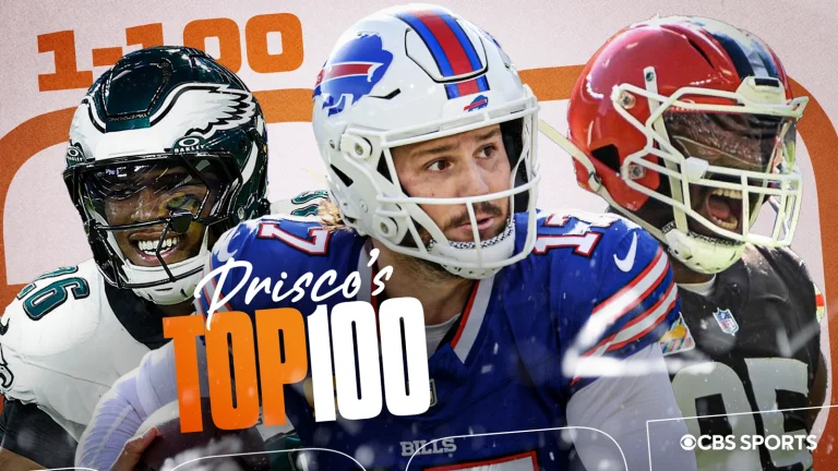 Josh Allen NFL Top 100 Ranking 2025