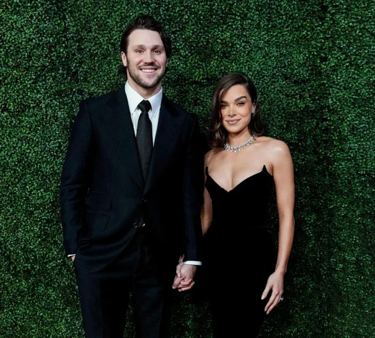 Josh Allen describes Hailee Steinfeld as Wifey