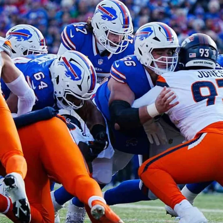 Josh Allen on tush push