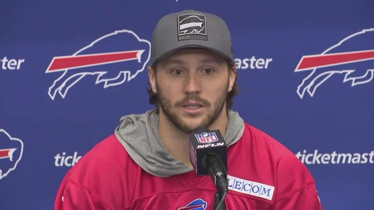 Josh Allen returns to Buffalo Bills minicamp