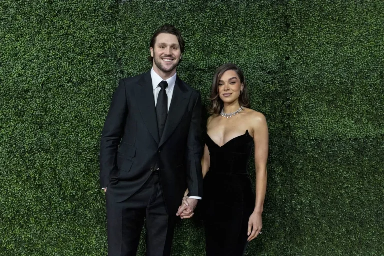 Josh Allen wedding tribute to Hailee Steinfeld