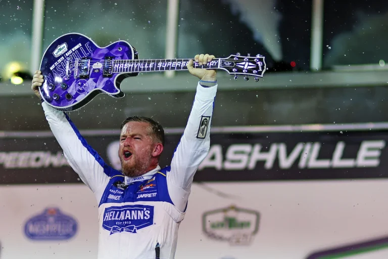 Justin Allgaier Dominates Nashville for Third NASCAR Xfinity Series Win, Extends Championship Lead Justin Allgaier Dominates Nashville for Third NASCAR Xfinity Series Win, Extends Championship Lead