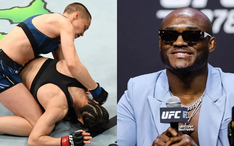 Kamaru Usman praises Rose Namajunas knockout victory
