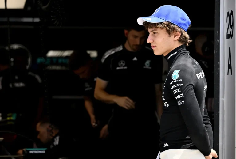 Kimi Antonelli Mercedes Rising Star