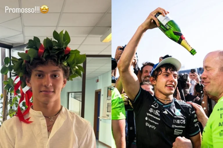 Kimi Antonelli high school graduation