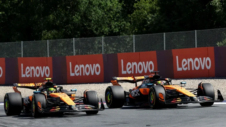 Lando Norris Austrian GP battle