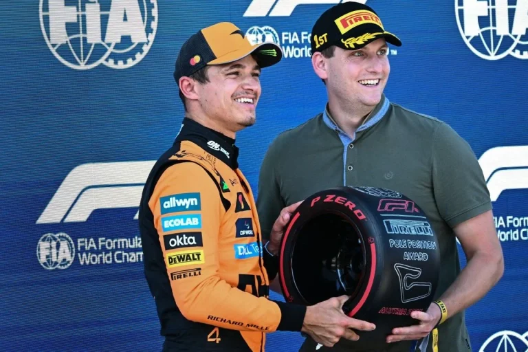 Lando Norris Austrian Grand Prix Pole