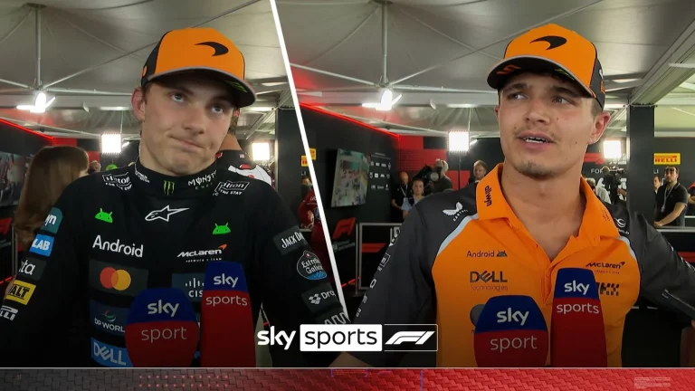 Lando Norris apologises for McLaren collision incident