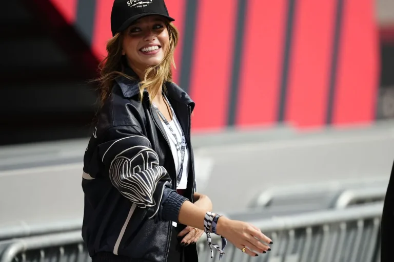 Lando Norris girlfriend Margarida Corceiro swimsuit commercial