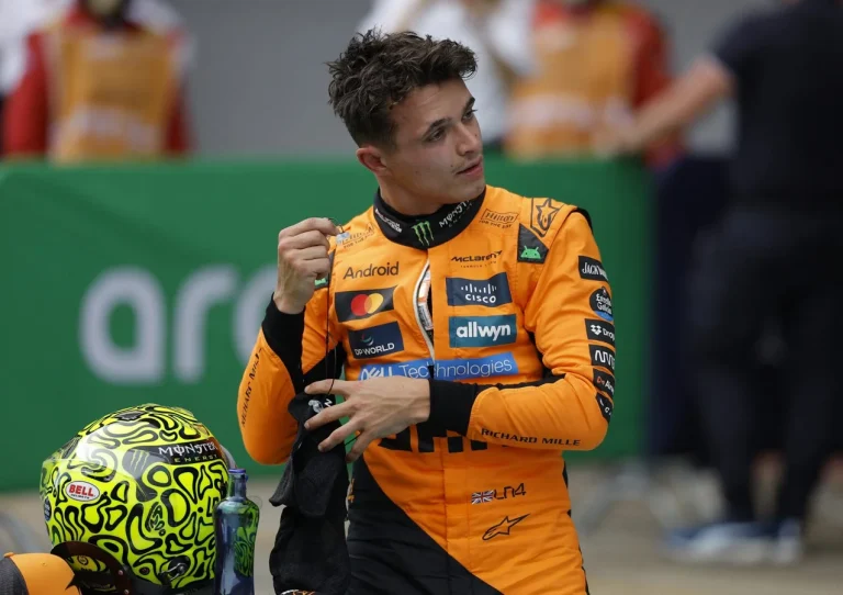 Lando Norris second place Spanish GP 2025