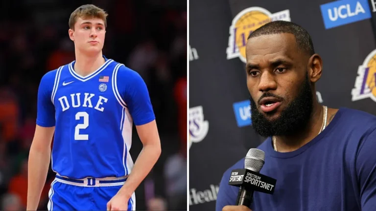 LeBron James Cooper Flagg comparison