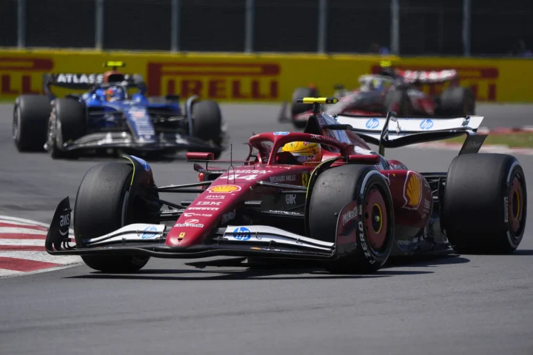 Lewis Hamilton driving Ferrari performance improvements
