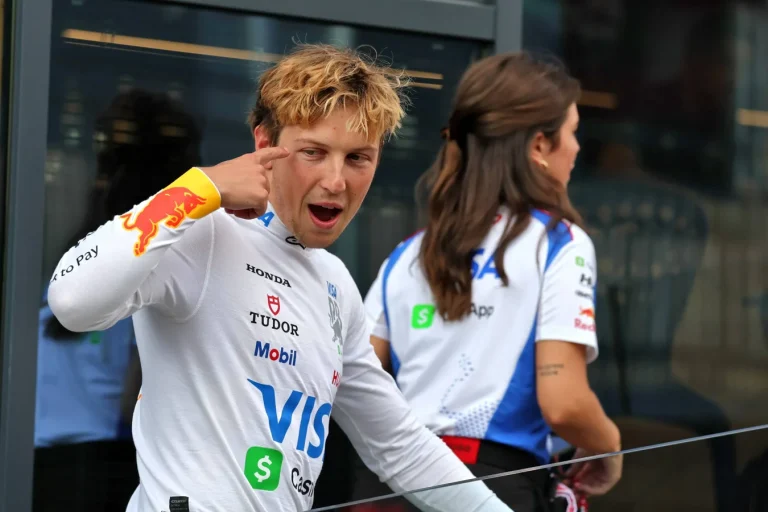 Liam Lawson beats Max Verstappen