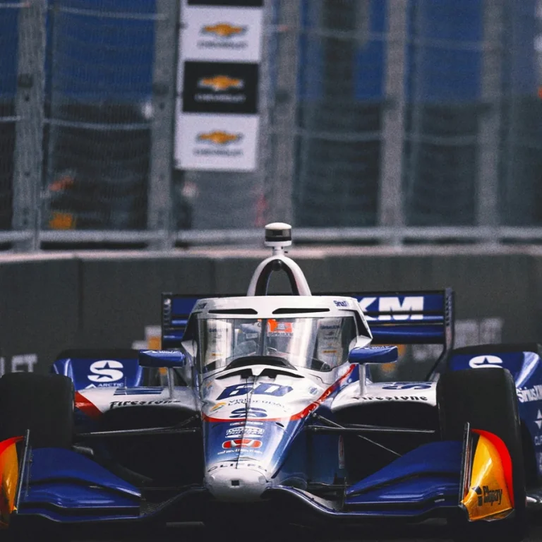 Louis Foster Detroit Grand Prix crash survival